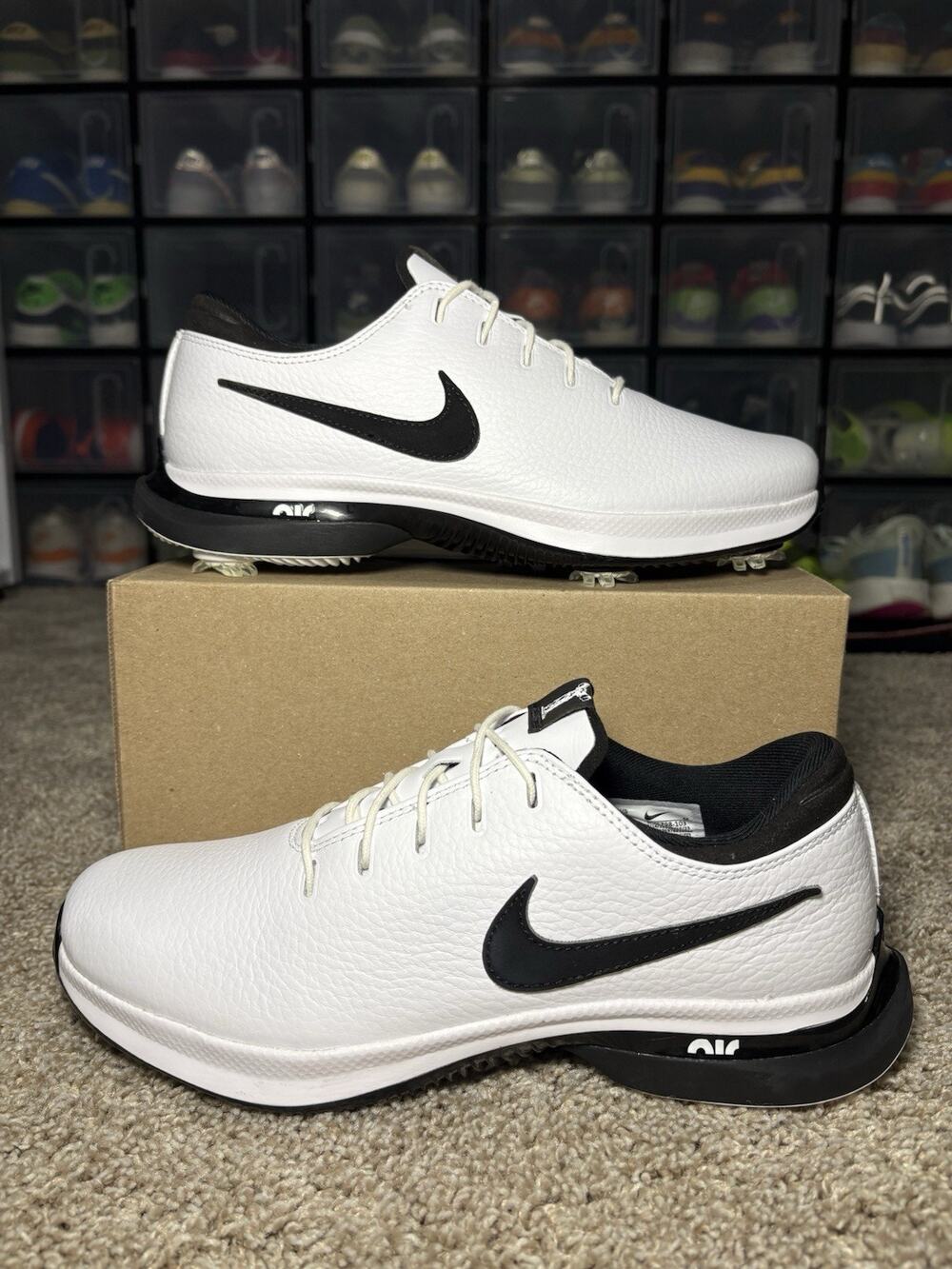 Nike Air Zoom Victory Tour 3 White Men's Golf Shoes DV6798-103 Men’s Size 8 New